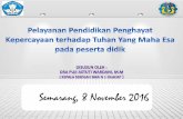 Semarang, 8 November 2016 - kebudayaan.kemdikbud.go.id · 3.UU no 39 th 1999 tentang HAM ps 60 (1) “ setiap ... terhadap tugas dan kewajiban yang diembannya. 3. Memiliki sikap percaya