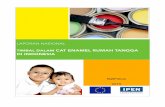 TIMBAL DALAM CAT ENAMEL RUMAH TANGGA DI … Report Lead... · Timbal dalam Cat Enamel Rumah Tangga di Indonesia 2015 Disusun oleh: Ir. Yuyun Ismawati, MSc. ... Timbal juga dipindahkan