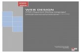 WEB DESIGN - seribuilmublog.files.wordpress.com · Menggunakan html Editor, seperti Microsoft FrontPage, Adobe Dreamweaver, dan lain‐lain. 2. ... membuat warna teks menjadi kuning