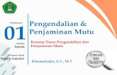 01 Pertemuan: Pengendalian & Penjaminan Mutukhamaludin.com/wp-content/uploads/2018/09/1-Pengendalian-dan... · pengguna produk, bukan pada standar yang dispesifikasi engineer. 4.