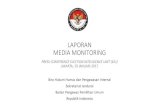 LAPORAN MEDIA MONITORING - spd-indonesia.com · LAPORAN MEDIA MONITORING PRESS CONFERENCE ELECTION INTELIGENCE UNIT (EIU) JAKARTA, 19 JANUARI 2017 Biro Hukum Humas dan Pengawasan