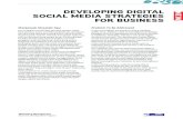 DEVELOPING DIGITAL SOCIAL MEDIA STRATEGIESNEW …forummanajemen.com/silabus/04-Developing-Digital-Social-Media.pdf · Pada pelatihan ini, selain dapat memahami dan ... it comprehensively,