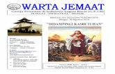 Gereja Protestan di Indonesia bagian Barat (G.P.I.B ...gpibimmanueldepok.org/wp-content/uploads/2015/08/Warta-Jemaat-30...kemudian pensiun dan bepergian." "Ah yang serius?" pinta saya.