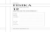 FISIKA - zgufron.files.wordpress.com · Kompetensi Dasar Kurikulum Tingkat Satuan Pendidikan Mata Pelajaran Fisika Kelompok Teknologi dan Kesehatan untuk Sekolah Menengah Kejuruan