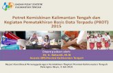 Potret Kemiskinan Kalimantan Tengah dan Kegiatan ...bappeda.kalteng.go.id/downloads/paparan/rakor_kemiskinan/Rakor... · Palangka Raya, 3 Juli 2015 ... Sejarah BDT PSE 2005 PPLS 2008