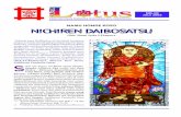 Buletin Lotus Edisi Juli 2005 - pbnshi.or.id · 32 tahun, Beliau menemukan inti sari dari ajaran seumur hidup Buddha Sakyamuni, yang dibabarkan dalam Saddharma Pundarika Sutra (Myoho