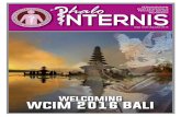 WELCOMING WCIM 2016 BALI · DAFTAR ISI 4 HALO INTERNIS // Edisi 24, Agustus 2016 Hal. 10-15 FOKUS UTAMA • Welcoming WCIM 2016 Bali • Jalan Berliku Menuju Bali Hal 16-18 SOSOK