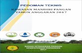 KAWASAN MANDIRI PANGAN TAHUN ANGGARAN 2017 · Undang-Undang Nomor 1 Tahun 2004 tentang Perbendaharaan Negara (Lembaran Negara Republik Indonesia Tahun 2004 Nomor 5, Tambahan Lembaran
