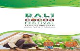 MANUAL PROGRAM - dekaindo.org · Filosofi Logo dan Maskot : Tulisan BALI pada logo dilengkapi dengan “patra” atau ornament yang tidak dapat dipisahkan dari kultur masyarakat Bali.