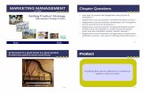 MARKETING MANAGEMENT Chapter Questions · MARKETING MANAGEMENT 12th edition Setting Product Strategy (Menetapkan Strategi Produk) Kotler Keller 12-2 Chapter Questions • Apa saja
