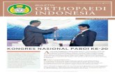 BULETIN ORTHOPAEDI INDONESIAindonesia-orthopaedic.org/wp-content/uploads/2017/03/Bulletin... · dalam pelayanan kesehatan khususnya di bidang ... pendidikan dan pelayanan. Oleh karena