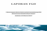 LAPORAN FGD - deepsea.lipi.go.id · Laporan ini meliputi presentasi dan diskusi tentang aspek kimia fisika perairan, aspek sosial ekonomi, publikasi ilmiah dan cara menyusun basis-data