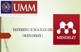 REFERENCE MANAGER (MENDELEY) - eprints.umm.ac.ideprints.umm.ac.id/36767/7/Materi-6-Mendeley.pdf · Pengaturan Penyimpanan dokumen Klik Tools kemudian pilih Options. Klik File Organizer