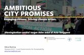 Meningkatkan ambisi target iklim lokal di Asia Tenggarajakberketahanan.org/wp-content/uploads/2018/10/GINA-KARINA-ACP... · Iklim Laut. Contoh pengaruh ... di sistem energi, cara