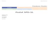 Pedal SPD-SL - si.shimano.comsi.shimano.com/pdfs/dm/DM-RAPD001-01-IND.pdf · • Panduan dealer ini terutama dimaksudkan untuk digunakan oleh ... Setel gaya pegas pada gaya penahan