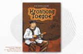Krontjong toegoe - CORE · Sejarah mUSik krontjonG toeGoe jejak peninggalan portugis ... UGm berdasarkan penelitian terhadap keberadaan musik krontjong toegoe dan komunitas kampung