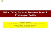 Naikan Cukai, Turunkan Prevalensi Perokok: Perjuangan Politikictoh-tcscindonesia.com/wp-content/uploads/2018/05/Panel-3_Prof... · 2013 dan laporan tahunan Samperna 0 10,000,000 20,000,000