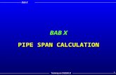 College e51 Inleiding Railbouwkunde - ..sedikit berbagi ilmu.. · PPT file · Web view2009-01-04 · BAB X PIPE SPAN CALCULATION 10.1. PENDAHULUAN Allowable span maksimum pada sistem