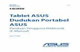 Tablet ASUS Dudukan Portabel ASUS · PDF fileBab ini berisi ikhtisar tentang cara menggunakan Windows® 8.1 pada ASUS Tablet. Bab 4: Meng-upgrade ASUS Tablet Bab ini memandu Anda untuk