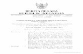BERITA NEGARA REPUBLIK INDONESIA - kemhan.go.id · dan Tentara Nasional Indonesia; Mengingat : 1. Undang-Undang Nomor 28 Tahun 1999 tentang ... mengindikasikan tingkat keberhasilan