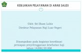 Oleh: Sri Ilham Lubis Direktur Pelayanan Haji Luar Negeri ... · Organisasi Konferensi Islam (OKI) tahun 1987M tentang penetapan prosentase jemaah haji, yaitu 1.000 (seribu) jemaah