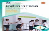 English in Focus - ilmubahasainggris.com · 2008, telah membeli hak cipta buku teks pelajaran ini dari penulis/penerbit untuk ... • Writing short functional texts in the form of