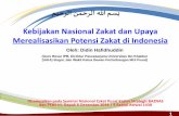 Oleh: Didin Hafidhuddin - puskasbaznas.com · Merealisasikan Potensi Zakat di Indonesia ... ketenteraman jiwa bagi mereka. ... dalamnya membantu di bidang pendidikan, kesehatan dan