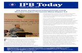 IPB Today Edisi 92 - biofarmaka.ipb.ac.idbiofarmaka.ipb.ac.id/biofarmaka/2018/IPB Today Edisi 092 Tahun 2018...ekosistem dan mencari area yang cocok untuk pertanian, karena dilengkapi