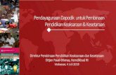 PendayagunaanDapodik untukPembinaan … · Ditjen Paud-Dikmas, Kemdikbud RI Makassar, ... • Evaluasi Pembelajaran dan Laporan ... Mandiri 70% Tutorial 30%