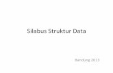 Silabus(Struktur(Data - massugenk.files.wordpress.com · dan pengoperasiannya. • Menentukan kualitas informasi : akurat, tepat pada waktunya dan relevan. Informasi dapat dikatakan
