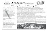 Pillar Bulletin - buletinpillar.org · Lalu apa artinya menjadi murid Kristus? Syarat-syarat apa yang Kristus tetapkan untuk menjadi murid- ... untuk hidup memul iakan Tuhan. Yesus