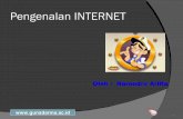 Pengenalan INTERNET - p_sarjono.staff.gunadarma.ac.idp_sarjono.staff.gunadarma.ac.id/Downloads/files/21486/PTI... · Berbagai cara untuk koneksi ke Internet : Dial UP, koneksi melalui