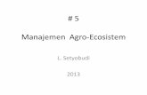 # 5 Manajemen Agro-Ecosistemlsetyobudi.lecture.ub.ac.id/files/2013/03/5-Kriteria-dan-indikator... · Assignment Diskusi Kelompok 20’ 1. Diskusikan dan gambarkan diagram pola pertumbuhan