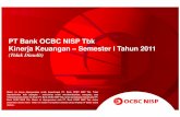 PT Bank OCBC NISP Tbk Kinerja Keuangan – Semester I Tahun … · Efek-efek dan Obligasi Pemerintah (Bersih) 2) 7.421 5.365 (28%) 6.834 5.365 (22%) ... • Mengembangkan upaya cross