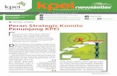 Peran strategis komite Penunjang kPei News Q4... · 2017-10-16 · ring dan penjaminan penyelesaian transaksi bursa, ... divisi sumber daya Manusia dan umum dituntut menjadi partner