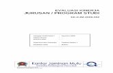 JURUSAN / PROGRAM STUDI Kinerja PS-UNPAB.pdf · Format dan materi evaluasi kinerja Jurusan/PS ... beasiswa, pemanfaatan teknologi informasi dan ... dilaporkan setiap tahun melalui
