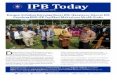 IPB Today Edisi 29 - biofarmaka.ipb.ac.idbiofarmaka.ipb.ac.id/biofarmaka/2018/IPB Today Edisi 029 Tahun 2018... · anorganik memiliki nilai jual dan sampah tak bernilai lainnya menjadi