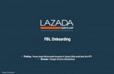 FBL Onboarding - lazada.com - FBL Onboarding.pdf · Laporan penjualan 5. Meminta pengembalian barang melalui gudang Lazada 6. Mengetahui status barang return ... • SKU yang bisa
