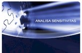 Analisa Sensitivitas - wajahdunia.comwajahdunia.com/wp-content/uploads/2018/11/Analisa-Sensitivitas.pdf · Pengertian • Analisa ... sisa, tingkat bunga, tingkat pajak dan sebagainya.