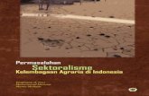 PERMASALAHAN SEKTORALISME DI INDONESIA - …pppm.stpn.ac.id/wp-content/uploads/2017/08/Permasalahan... · belakang muncul sektoralisme kelembagaan agraria di Indonesia dan ... Hukum