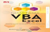 Dasar-Dasar VBA Excel · bahasa pemrograman BASIC dan serupa dengan bahasa pemrograman Visual Basic 6. 1.2 Apa Itu VBA? ... Apa sih Pemrograman Berorientasi Objek ...