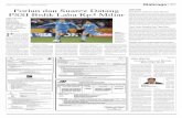 JUMAT, 1 OKTOBER 2010 | MEDIA INDONESIA Forlan dan … filekan disisihkan pelatih Vicente Del Bosque untuk dua laga Kuali-ﬁ kasi Euro 2012 melawan Lituania dan Skotlandia, bulan