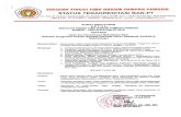 CLP - Tes... · PDF fileSurat Keputusan Yayasan Dikti SUMPAH PEMUDA Palembang tanggal 6 ... Lulus yang tercantum dalam Lampiran Surat Keputusan ini diterima sebagai ... Bilamana dikemudian