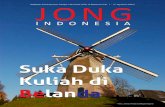 1 JONG - ppibelanda.orgppibelanda.org/sites/default/files/pdf/majalah/jongindonesia-01.pdf · Ada sekitar 1500 pelajar Indonesia di Belanda. Mereka adalah anak bangsa yang cerdas