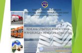 KEMENTERIAN PERHUBUNGAN DIREKTORAT JENDERAL …supplychainindonesia.com/new/wp-content/files/Rencana_Strategis__K... · dasar hukum penyelengaraan angkutan barang di indonesia undang