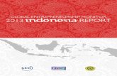 GLOBAL ENTREPRENEURSHIP MONITOR 2013 INDONESIA …lppm.unpar.ac.id/wp-content/uploads/sites/37/2014/06/GEM-2013... · Berdasar survei (Adult Population Survey) untuk persepsi kegiatan