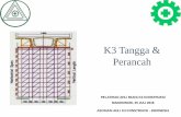 K3 Tangga & Perancah · Memahami pengetahuan tentang penerapan K3 ... Jenis sesuai sifat pekerjaan yang dilakukan ... Memastikan bhw pekerjaan dpt dilakukan dengan aman dan kondisi