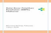 Balai Besar Pelatihan Kesehatan (BBPK) Makassar filesistem in formasi dan penyusunan laporan penyelenggaraan pendidikan dan pelatihan sumber daya manusia kesehatan dan masyarakat;