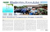 Buletin Tzu Chi · Tzu Chi Lampung mendirikan dapur umum dan menyediakan 500 nasi bungkus hangat untuk pengungsi di wilayah Dusun Way Mulih dan Kunjir, Kecamatan Rajabasa, Kalianda