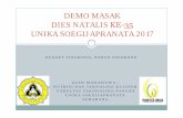 DEMO MASAK DIES NATALIS KE-35 - news.unika.ac.idnews.unika.ac.id/wp-content/uploads/DEMO-MASAK-PPT.pdf · Berkhasiat sebagai obat rematik, demam, sakit kepala, diare, cacingan, mata